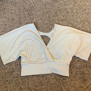 Tan crop top